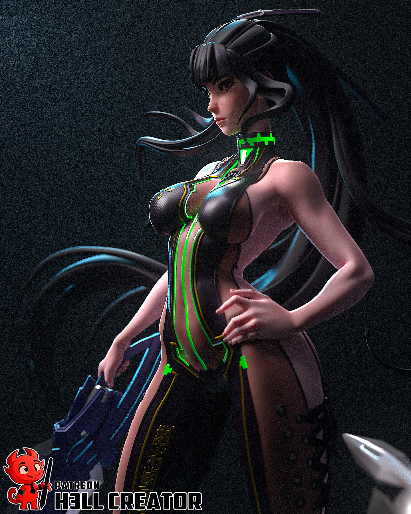 EVE | 3D Printed Resin Model | Unpainted or Hand-Painted