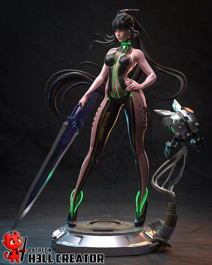 EVE | 3D Printed Resin Model | Unpainted or Hand-Painted