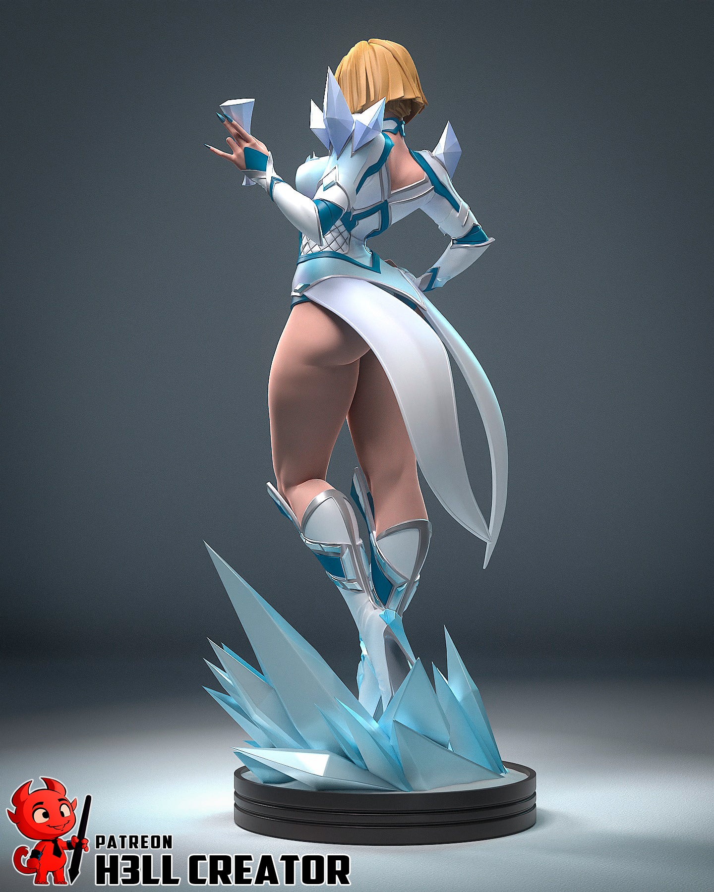 Emma Frost | 3D Printed Resin Model | Unpainted or Hand-Painted