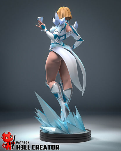 Emma Frost | 3D Printed Resin Model | Unpainted or Hand-Painted