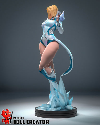 Emma Frost | 3D Printed Resin Model | Unpainted or Hand-Painted