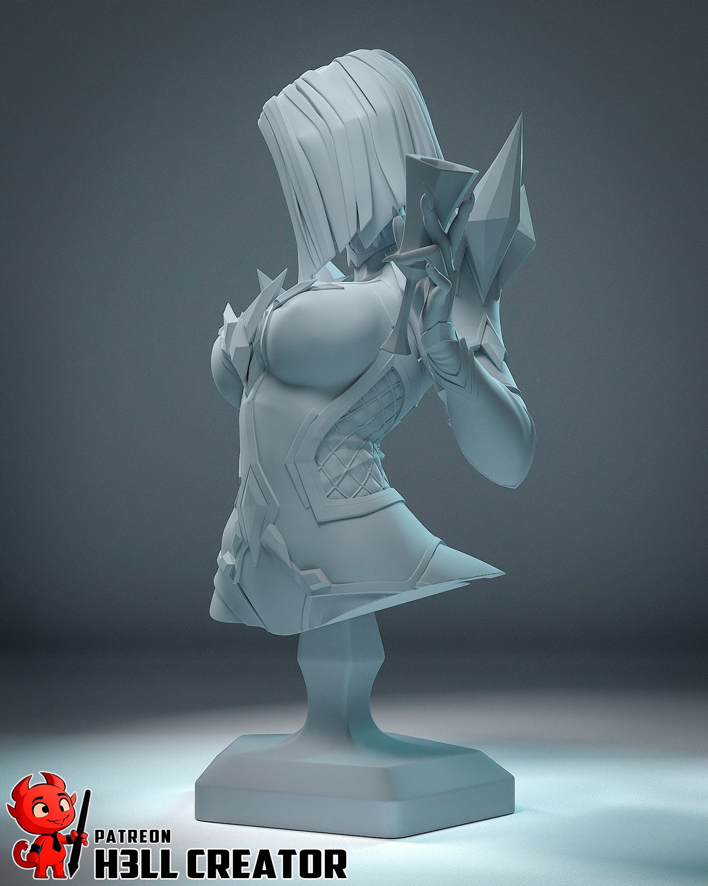 Emma Frost | 3D Printed Resin Model | Unpainted or Hand-Painted