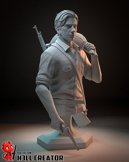 Enzo Favara | 3D Printed Resin Model | Unpainted or Hand-Painted