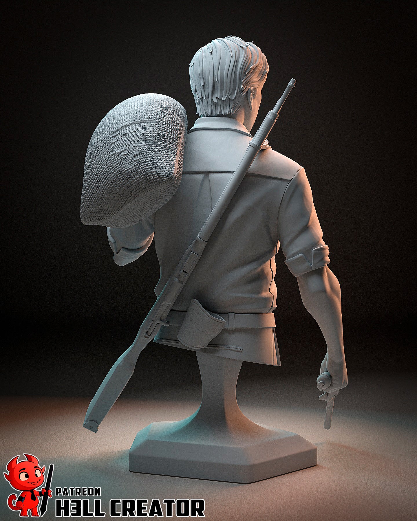 Enzo Favara | 3D Printed Resin Model | Unpainted or Hand-Painted
