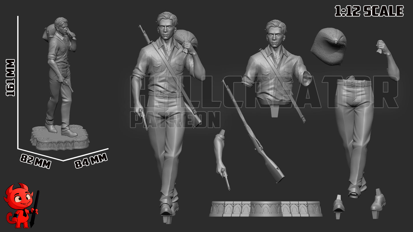 Enzo Favara | 3D Printed Resin Model | Unpainted or Hand-Painted