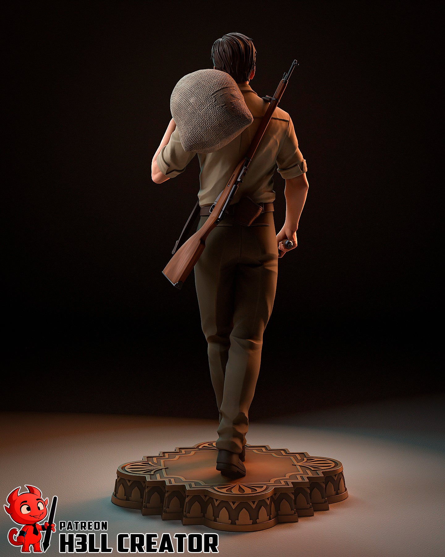 Enzo Favara | 3D Printed Resin Model | Unpainted or Hand-Painted