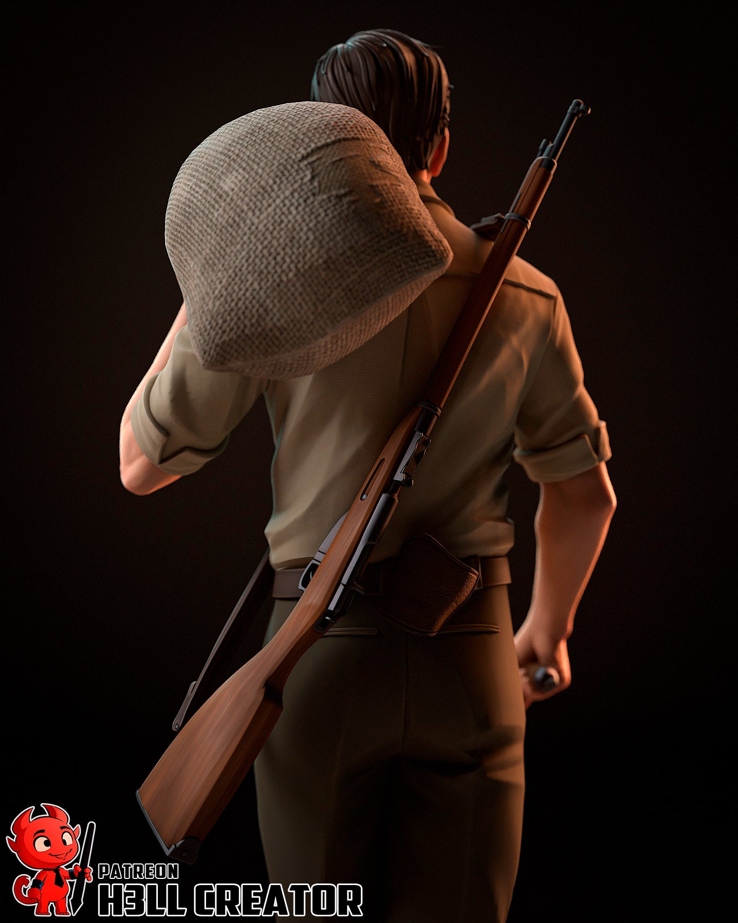 Enzo Favara | 3D Printed Resin Model | Unpainted or Hand-Painted