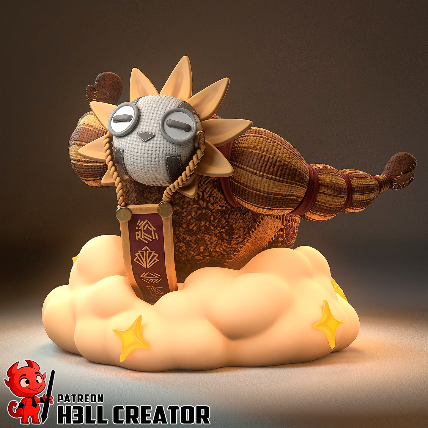 Esquie Toy | 3D Printed Resin Model | Unpainted or Hand-Painted