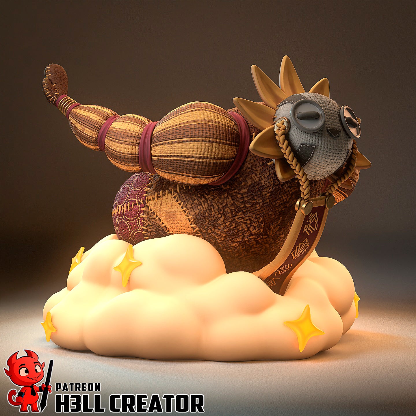 Esquie Toy | 3D Printed Resin Model | Unpainted or Hand-Painted