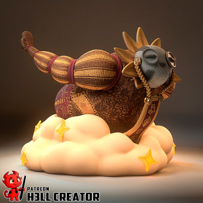 Esquie Toy | 3D Printed Resin Model | Unpainted or Hand-Painted