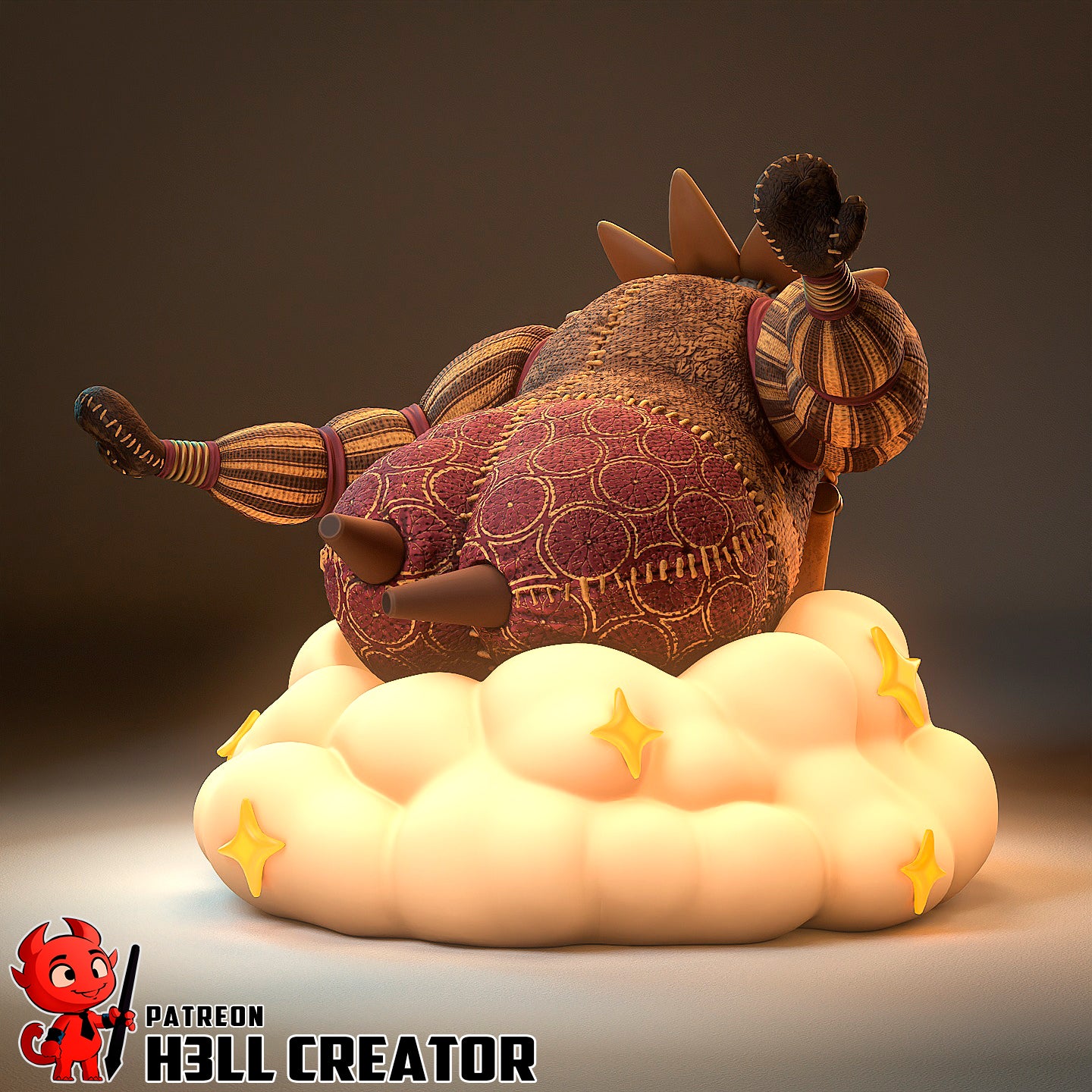 Esquie Toy | 3D Printed Resin Model | Unpainted or Hand-Painted