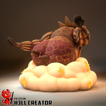 Esquie Toy | 3D Printed Resin Model | Unpainted or Hand-Painted