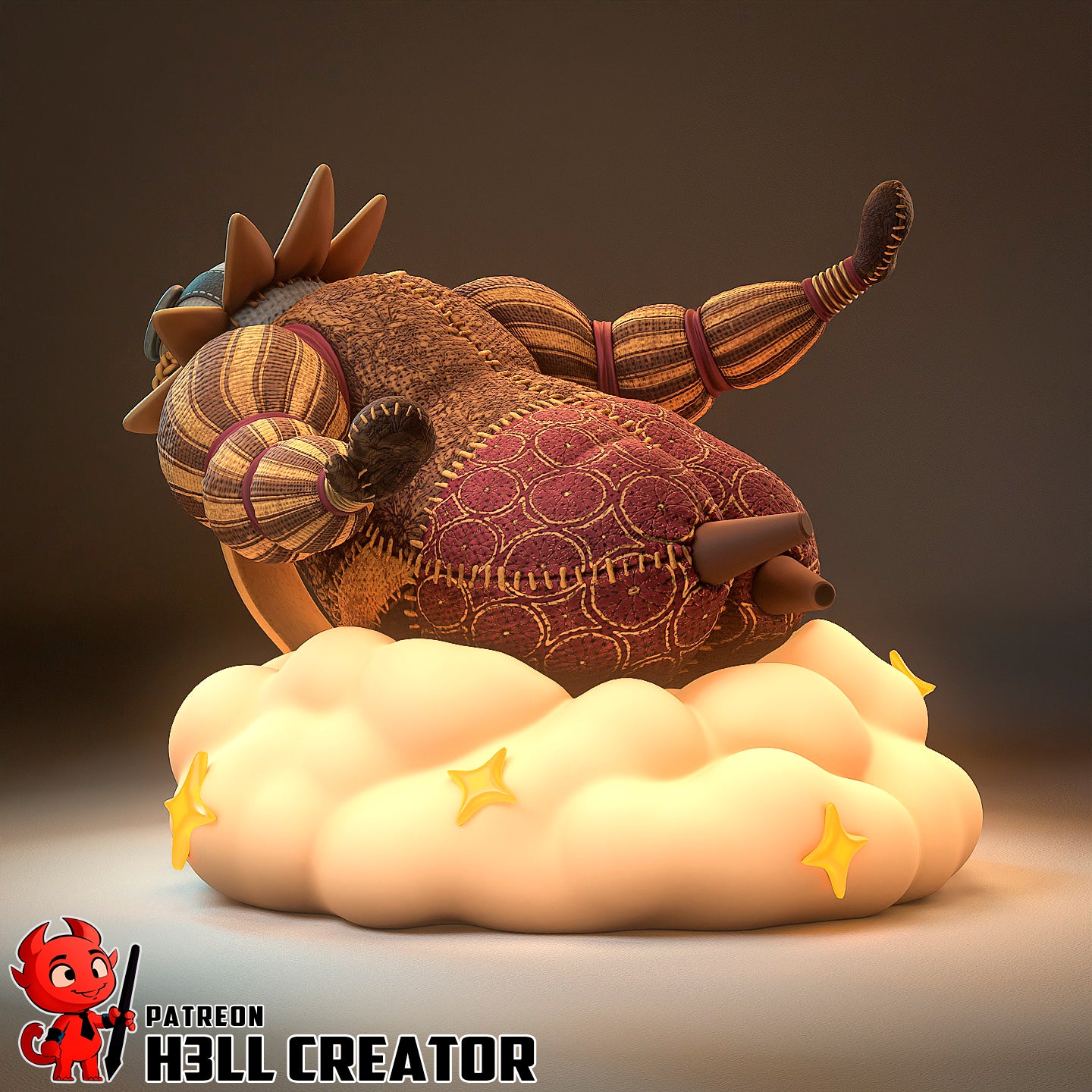 Esquie Toy | 3D Printed Resin Model | Unpainted or Hand-Painted