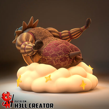 Esquie Toy | 3D Printed Resin Model | Unpainted or Hand-Painted