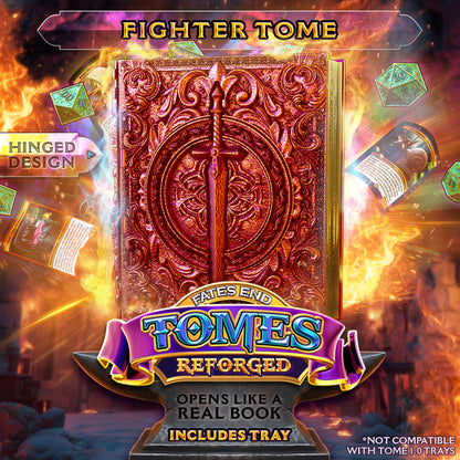 Reforged Openable Tome Storage & Dice Tower - Perfect for Card Games / Dungeons and Dragons etc