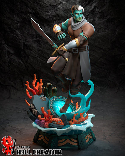 Fjord | 3D Printed Resin Model | Unpainted or Hand-Painted