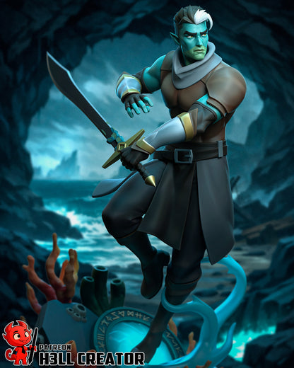 Fjord | 3D Printed Resin Model | Unpainted or Hand-Painted