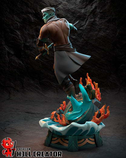 Fjord | 3D Printed Resin Model | Unpainted or Hand-Painted