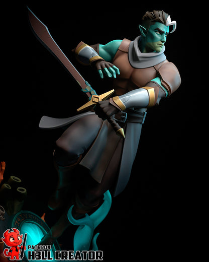 Fjord | 3D Printed Resin Model | Unpainted or Hand-Painted