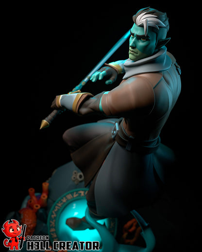 Fjord | 3D Printed Resin Model | Unpainted or Hand-Painted
