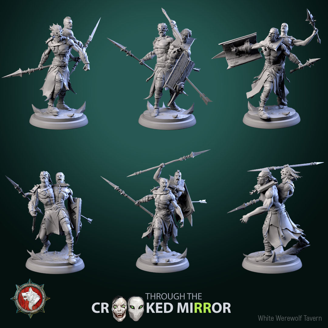 Fleshbound Sentinels - Resin Model - Medium / Large Scale for DnD/Pathfinder/Etc