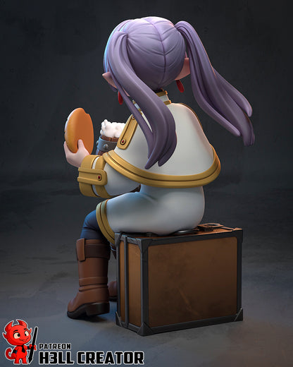 Frieren | 3D Printed Resin Model | Unpainted or Hand-Painted