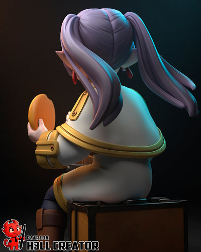 Frieren | 3D Printed Resin Model | Unpainted or Hand-Painted