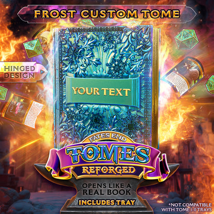 Reforged Openable Tome Storage & Dice Tower - Perfect for Card Games / Dungeons and Dragons etc