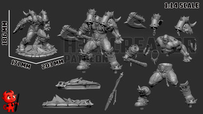 Garrosh | 3D Printed Resin Model | Unpainted or Hand-Painted