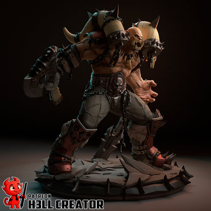 Garrosh | 3D Printed Resin Model | Unpainted or Hand-Painted