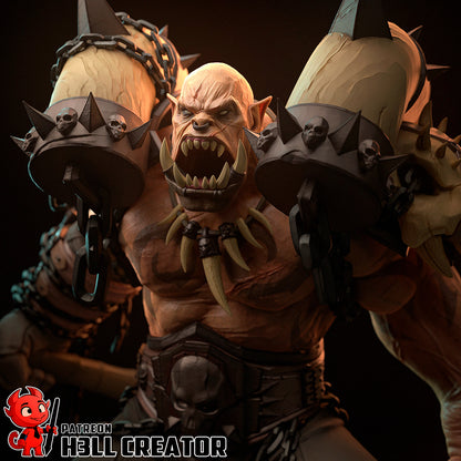 Garrosh | 3D Printed Resin Model | Unpainted or Hand-Painted