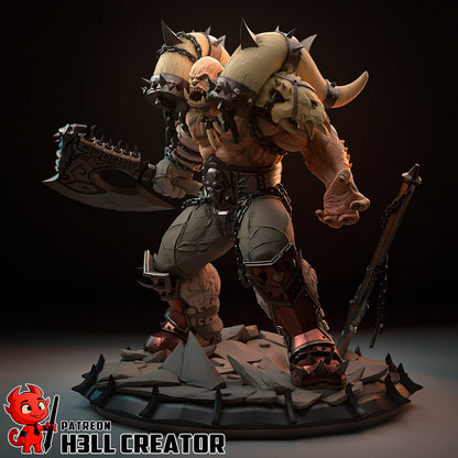 Garrosh | 3D Printed Resin Model | Unpainted or Hand-Painted