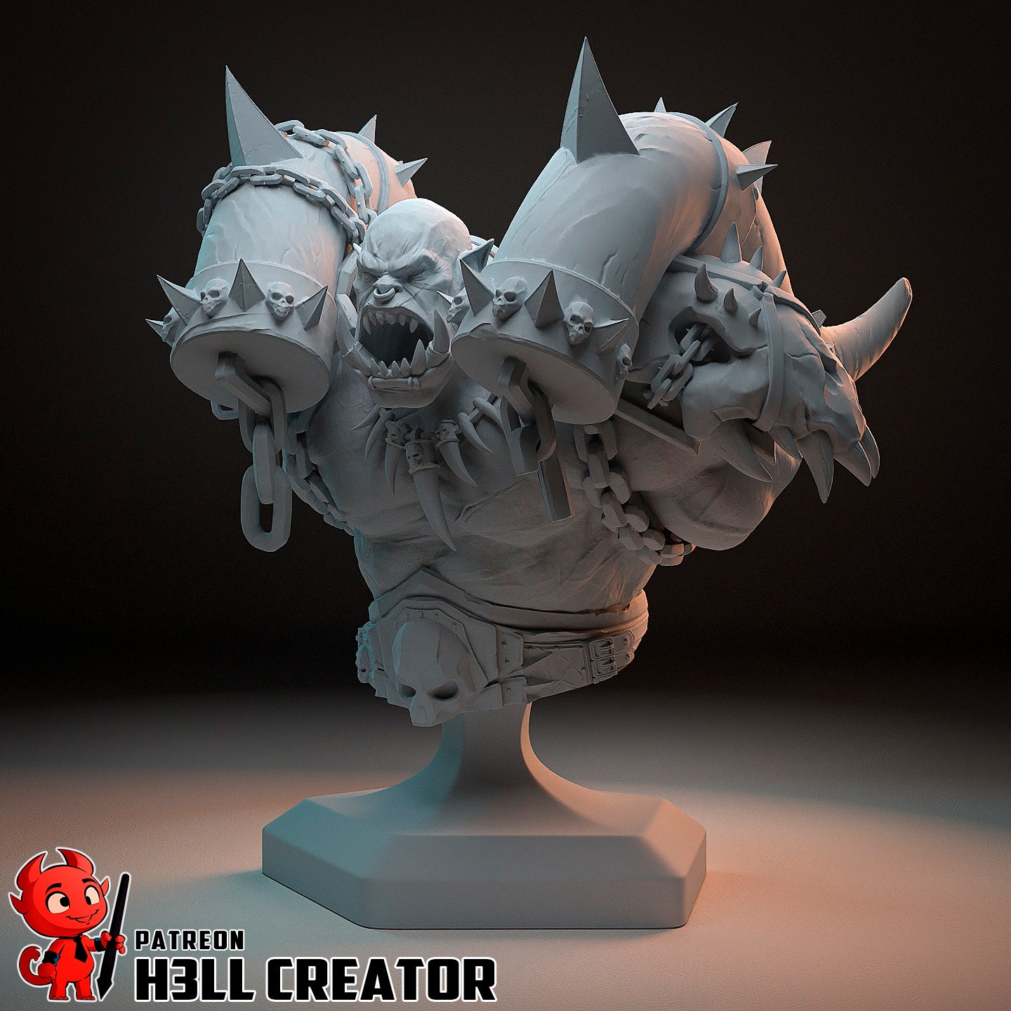 Garrosh | 3D Printed Resin Model | Unpainted or Hand-Painted