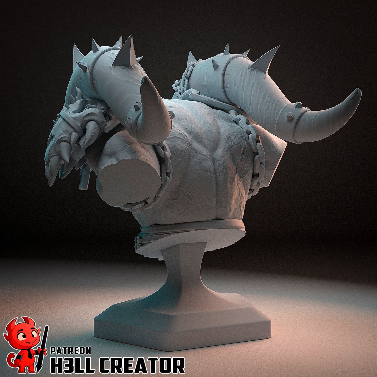 Garrosh | 3D Printed Resin Model | Unpainted or Hand-Painted