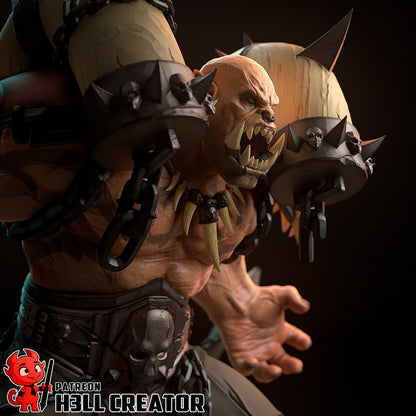 Garrosh | 3D Printed Resin Model | Unpainted or Hand-Painted