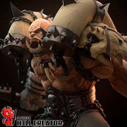 Garrosh | 3D Printed Resin Model | Unpainted or Hand-Painted