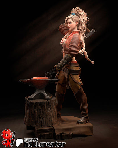 Gemma | 3D Printed Resin Model | Unpainted or Hand-Painted