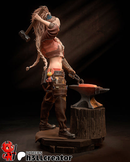 Gemma | 3D Printed Resin Model | Unpainted or Hand-Painted