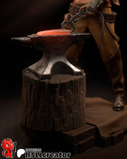 Gemma | 3D Printed Resin Model | Unpainted or Hand-Painted