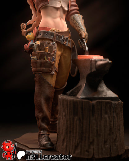 Gemma | 3D Printed Resin Model | Unpainted or Hand-Painted