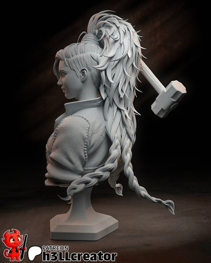 Gemma | 3D Printed Resin Model | Unpainted or Hand-Painted