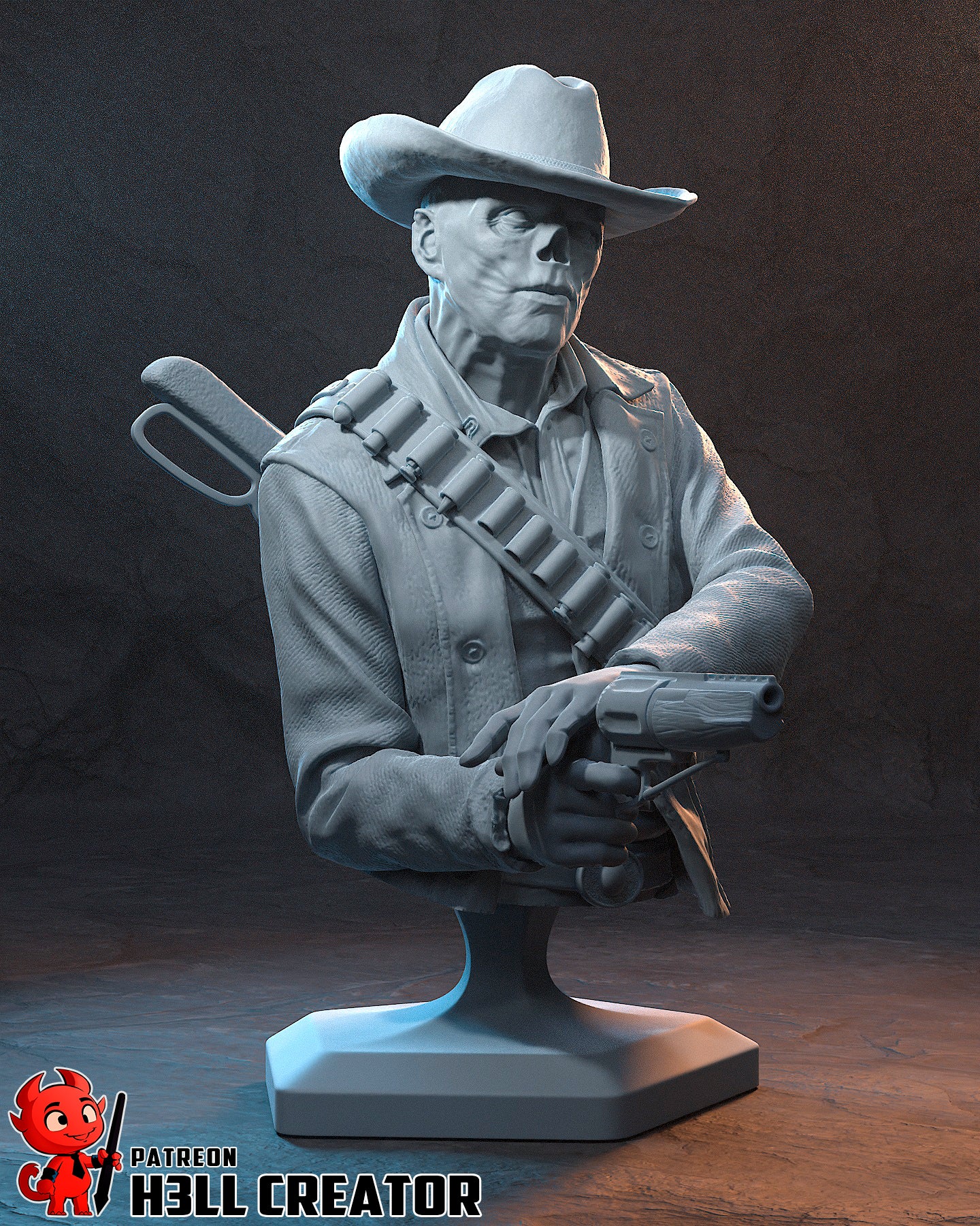 Ghoul | 3D Printed Resin Model | Unpainted or Hand-Painted