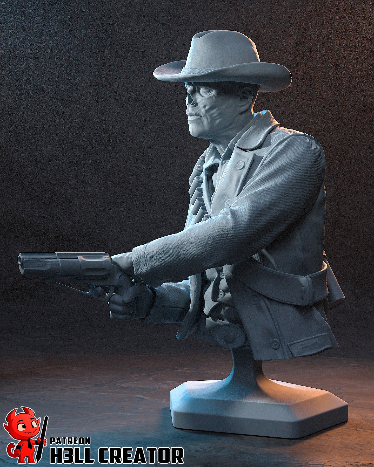 Ghoul | 3D Printed Resin Model | Unpainted or Hand-Painted