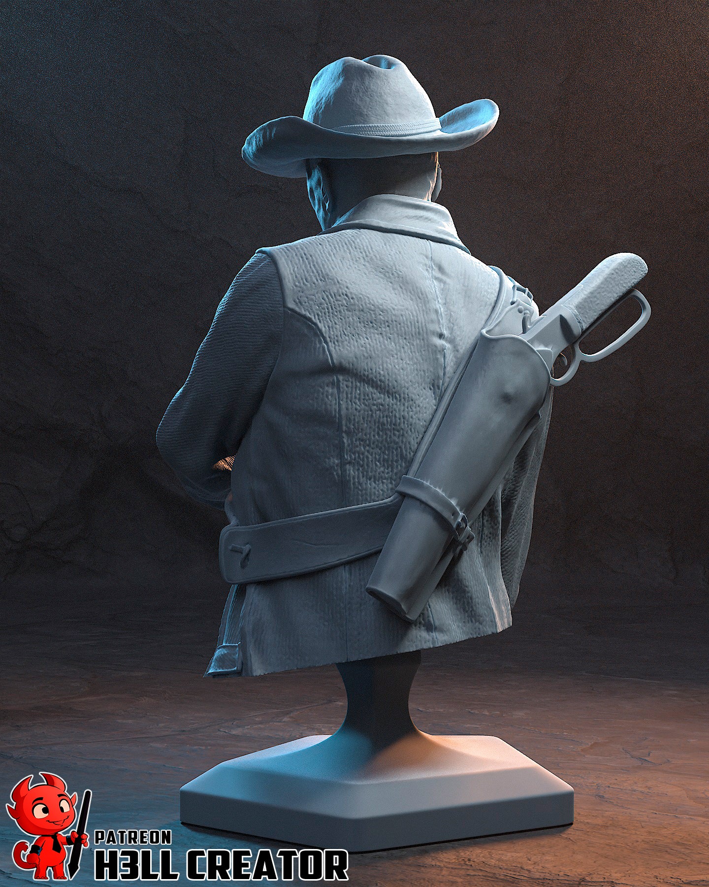 Ghoul | 3D Printed Resin Model | Unpainted or Hand-Painted