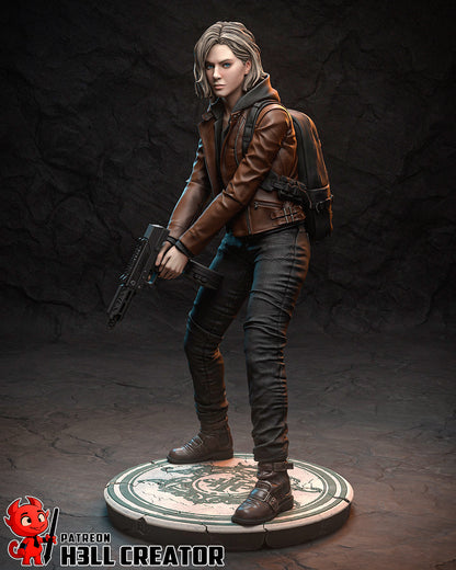Grace Ashcroft - RE: Requiem | 3D Printed Resin Model | Unpainted or Hand-Painted