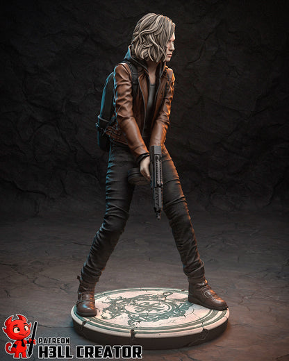 Grace Ashcroft - RE: Requiem | 3D Printed Resin Model | Unpainted or Hand-Painted