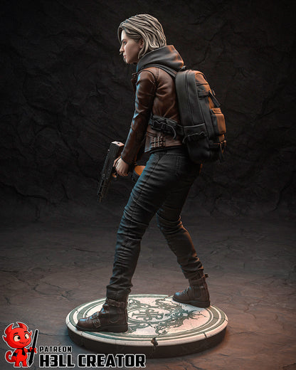 Grace Ashcroft - RE: Requiem | 3D Printed Resin Model | Unpainted or Hand-Painted