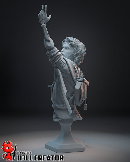 Gustave | 3D Printed Resin Model | Unpainted or Hand-Painted