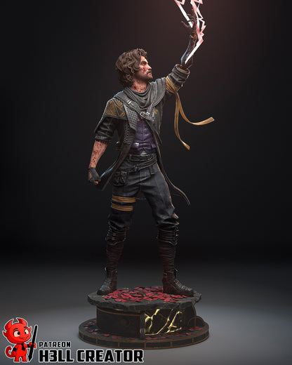 Gustave | 3D Printed Resin Model | Unpainted or Hand-Painted