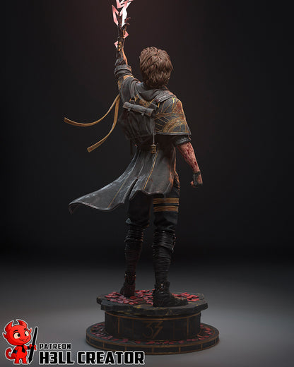 Gustave | 3D Printed Resin Model | Unpainted or Hand-Painted